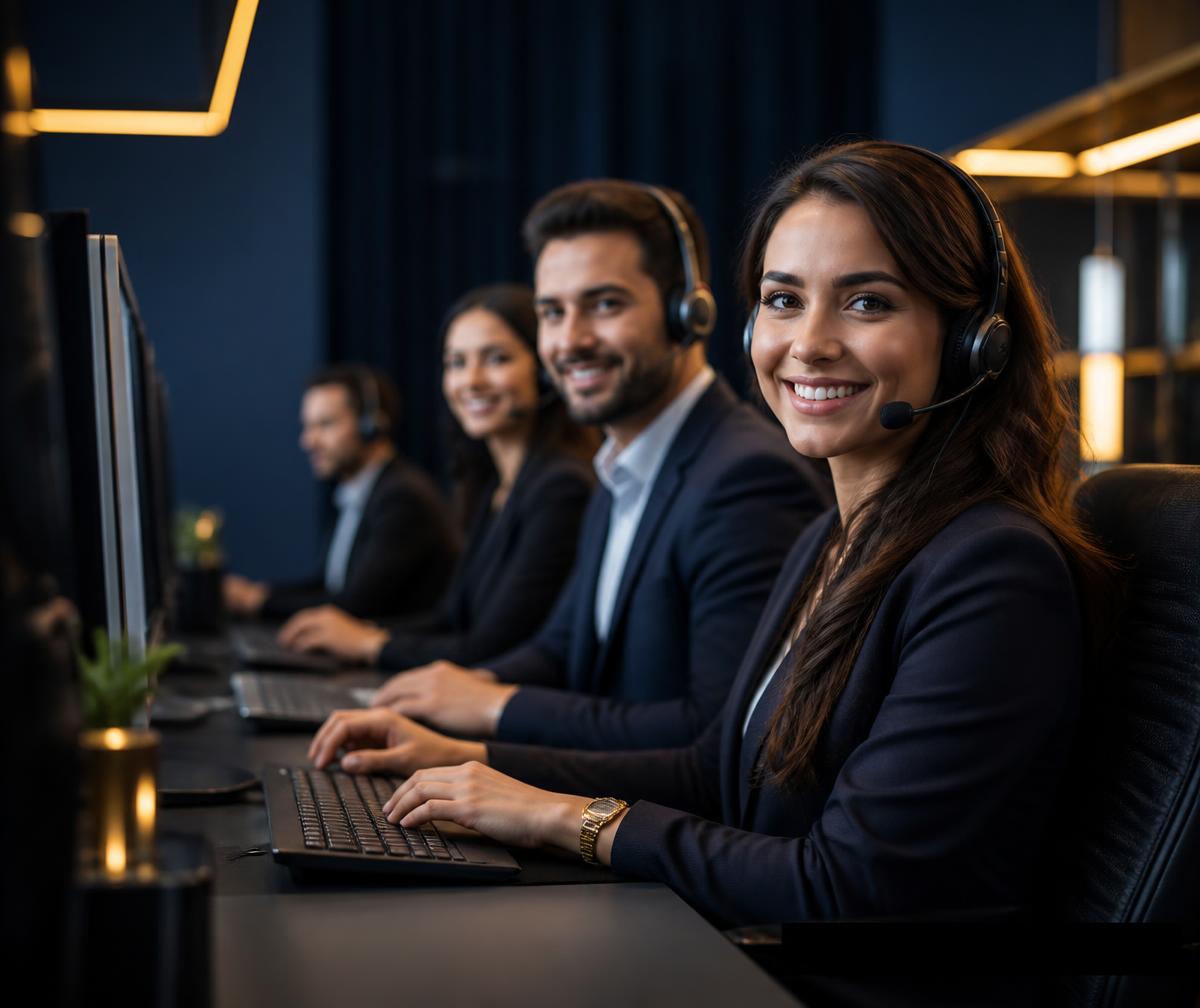 Appslin support team at work